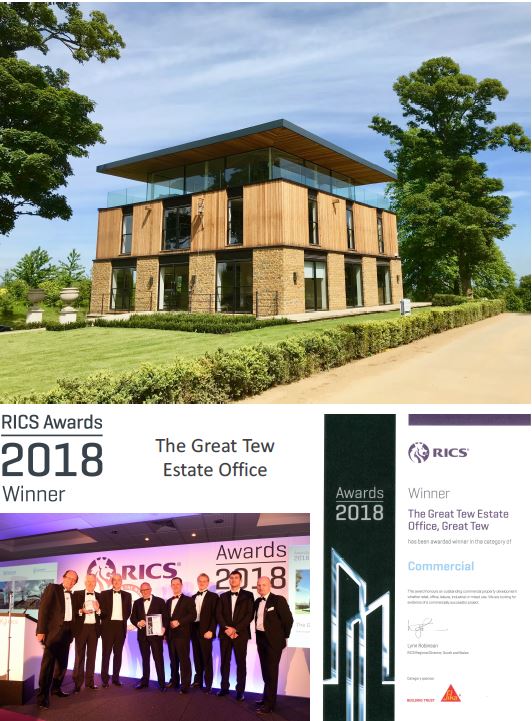 RICS Awards 2018 Winner: The Great Tew Estate Office